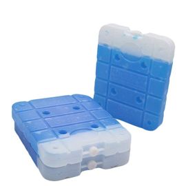 Multi - material externo de las bolsas de hielo de la especificación del HDPE plástico reutilizable azul de la categoría alimenticia