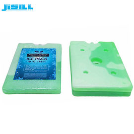 Las pequeñas bolsas de hielo plásticas 1000 ml de material externo del refrigerador del gel de la caja de hielo del HDPE duro médico de Shell