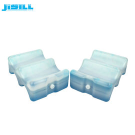Grado alimenticio Big Wave Shape Breast Milk Ice Pack con SAP MSDS aprobado para alimentos congelados