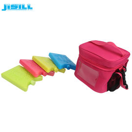Pequeñas bolsas de hielo plásticas reutilizables no tóxicas para los bolsos del almuerzo y la bolsa de hielo de los refrigeradores