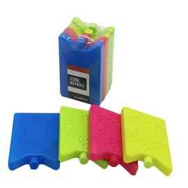 Calidad alimenticia HDPE plástico 15*10*2 CM Mini Ice Packs Freezer Packs Certificado FDA SGS para alimentos congelados