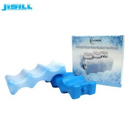 Plástico duro de los bloques de hielo del congelador del embalaje de la película de encogimiento con gel formulado especial