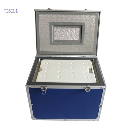 Caja fresca médica del helado del aislamiento que acampa con el ladrillo del hielo de la baja temperatura de -22 C