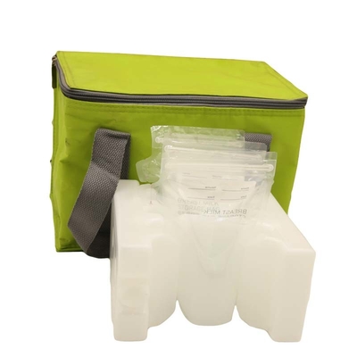 Caja de hielo plástica del ladrillo del refrigerador de la leche del congelador que mantiene fresca con el certificado del FDA