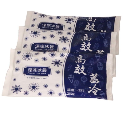 18.6*10.3CM PCM ladrillo de embalaje de hielo para almacenamiento y transporte médico