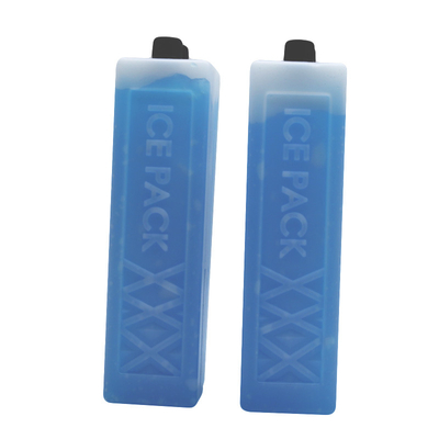 Envases de congelador de hielo azul de 330 ml, envases de congelador grandes