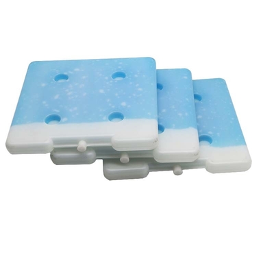 Placas de frío de plástico duro eutético personalizadas Caja de hielo de enfriador azul para la logística de la cadena de frío